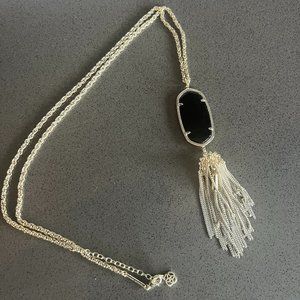 ✨Kendra Scott Black Rayne Necklace